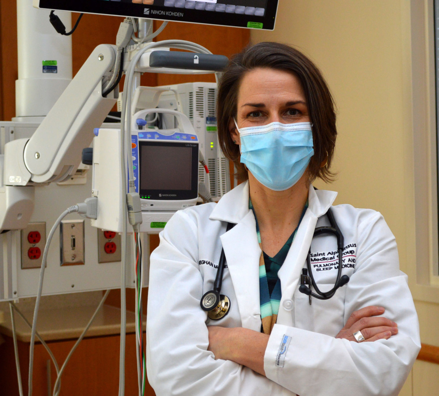 Dr. Meghan McInerney, ICU medical director at Saint Alphonsus Regional Medical Center in Boise